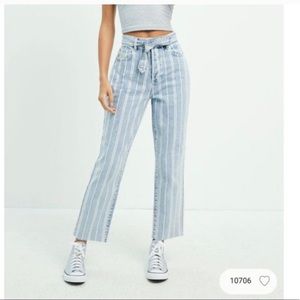 Pacsun double stripe high waisted jeans